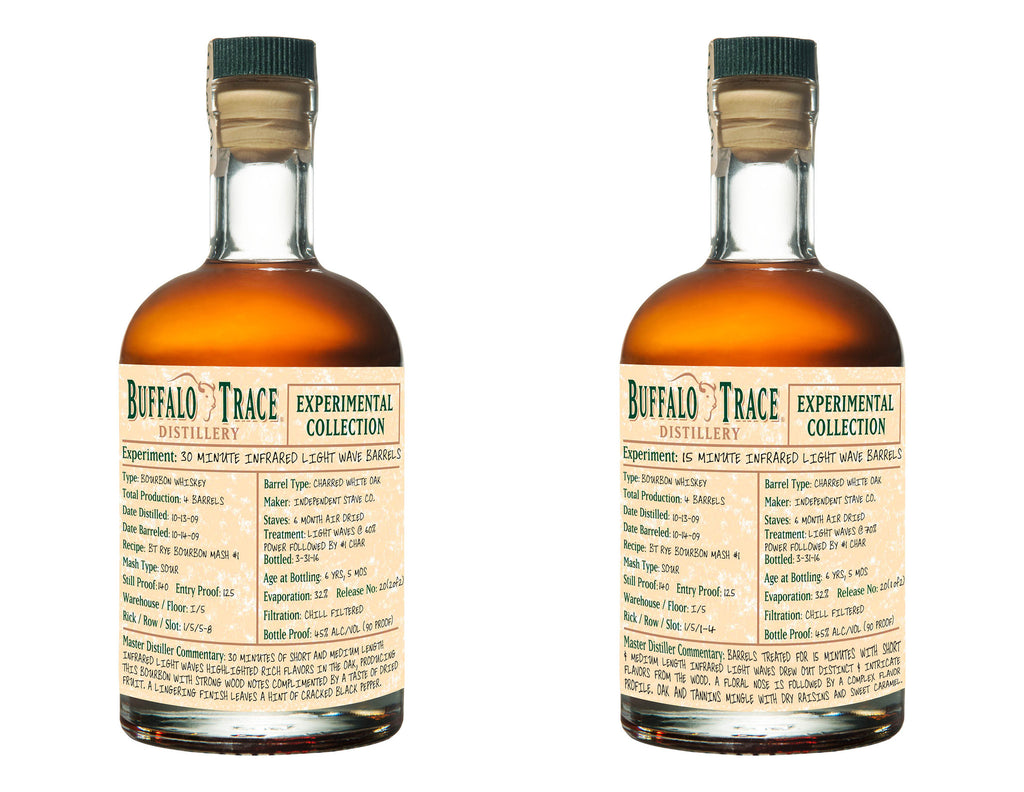 Buffalo Trace Experimental Collection 15 Minute Infrared Light Wave Barrels 375ml