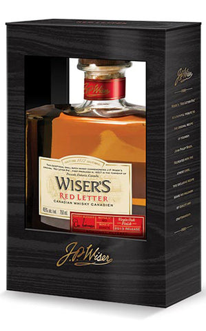 Wisers Red Letter Canadian Whisky 750ml